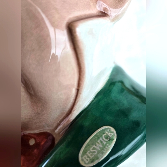 Vintage BESWICK England Mr. Micawber 9" Toby Mug/Tankard #310 - Picture 5 of 12